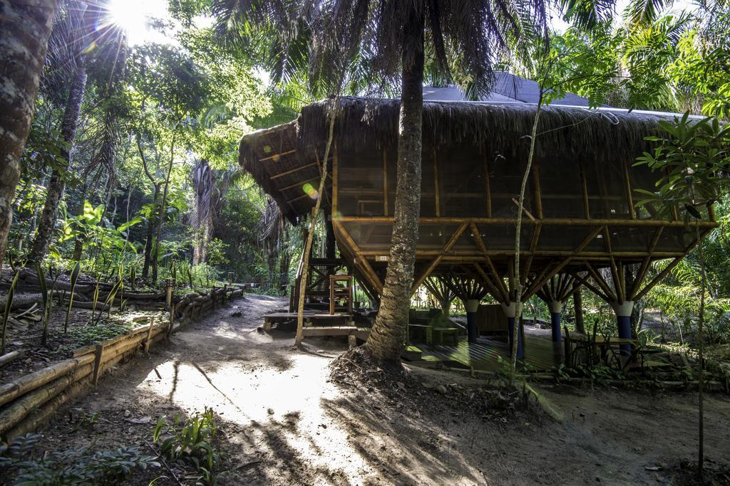 Universo Pol Bamboo Hostel Морру-ді-Сан-Паулу Екстер'єр фото