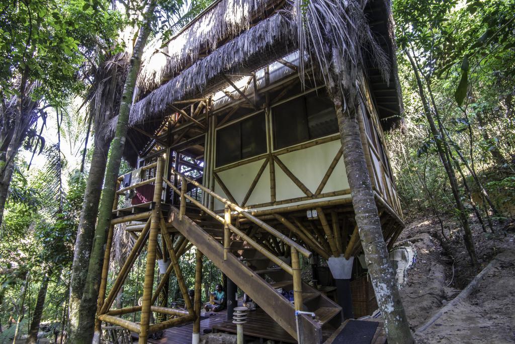 Universo Pol Bamboo Hostel Морру-ді-Сан-Паулу Екстер'єр фото