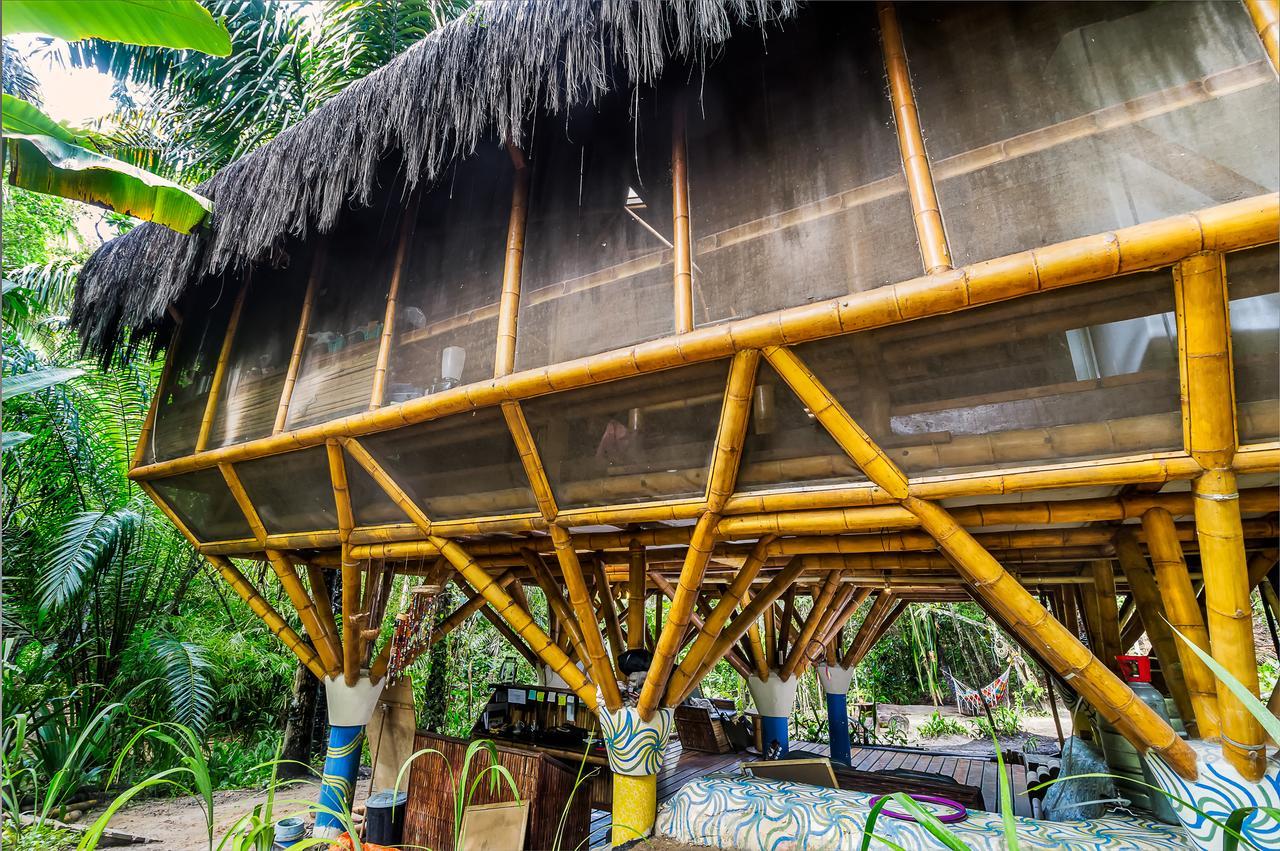 Universo Pol Bamboo Hostel Морру-ді-Сан-Паулу Екстер'єр фото
