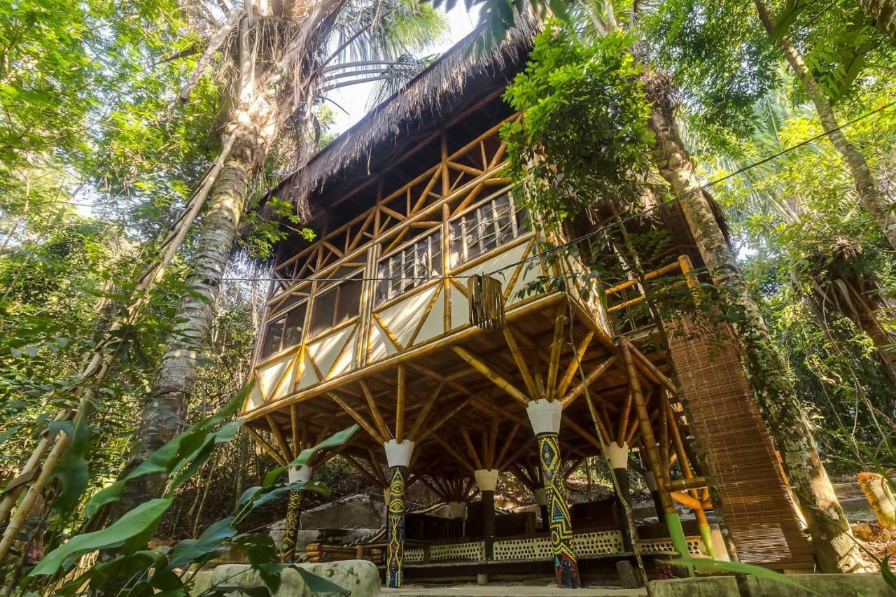 Universo Pol Bamboo Hostel Морру-ді-Сан-Паулу Екстер'єр фото